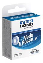 Fita Veda Rosca 18mmx10m - 12 Unid - Tekbond