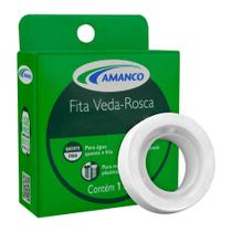 Fita Veda Rosca Branca 18mm x 50m Amanco