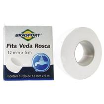 Fita Veda Rosca Brasfort 18mm X 10 Metros - 5 Unidades