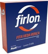 Fita Veda Rosca Firlon 18mm X 50m - Plastifluor Kit 10 Pçs
