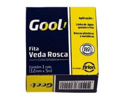 Fita Veda Rosca Gool 12mm x 5 metros