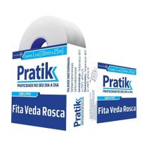 Fita Veda Rosca Pratik 18mm x 25m