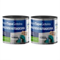 Fita Veda Tudo Tampa Furo Telhas Calhas Cumeeira Rufo Caixa 15cm x 10m Fita Veda Tudo Tampa Furo Telhas Calhas Cumeeira Rufo Caixa 15cm x 10m