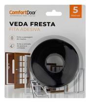 Fita Vedação Veda Protetor Porta Janela Fresta Adesivo Cores