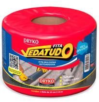 Fita VedaTudo Auto Adesiva Alumínio 10cm x 10mts - Dryko