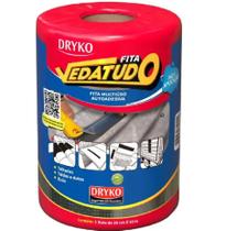 Fita VedaTudo Auto Adesiva Alumínio 20cm x 10mts - Dryko