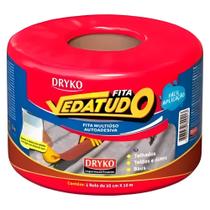 Fita Vedatudo Terracota de 10cm x 10m - DRYKO