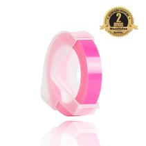 Fita Vinílica Compatível Dymo Rotulador Manual 3DPF25 Rosa Fluorescente 9mm Fita Vinílica Compatível Dymo Rotulador Manual 3DPF25 Rosa Fluorescente 9mm