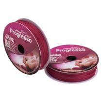 Fita Voal com Cetim Progresso 7mm nº1 - 10m Cor 303 Pink - 01 unidade