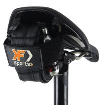 Fita Wrap Para Bike F Sports Para Carregar Kit Reparo Laranja