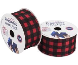 Fita xadrez de gorgorão por metro Fita xadrez de gorgorão por metro