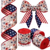 Fita XunYee Bandeira Patriótica Americana 2,5 cm x 15 m Dia do Trabalho Fita XunYee Bandeira Patriótica Americana 2,5 cm x 15 m Dia do Trabalho