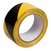 Fita Zebrada Amarelo E Preto 70Mm X 160Metros Seal Tape