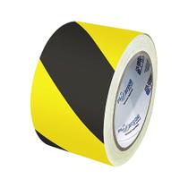 Fita Zebrada Plastcor para Sinalização 70mm x 100m