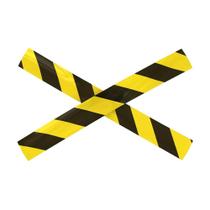 Fita Zebrada Plastcor para Sinalização 70mm x 200m