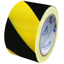 Fita Zebrada Preto e Amarelo 200 Metros - 700.00082 - PLASTCOR