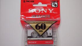 Fitas de Microcassete Sony MC-60 Vazias (60 Minutos) - Pacote com 3 Fitas de Microcassete Sony MC-60 Vazias (60 Minutos) - Pacote com 3