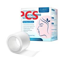 Fitas De Silicone Invisíveis Para Cicatrizes 1/2 Rolo 2.5cm X 150cm Autoadesivas Reutilizáveis Para