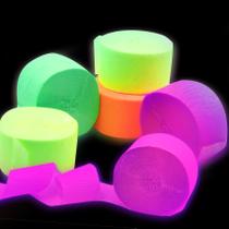 Fitas Decorativas Fluorescentes para Festa - 400 Pés - corwogolo Fitas Decorativas Fluorescentes para Festa - 400 Pés - corwogolo