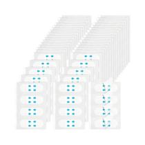 Fitas Invisíveis Para Lifting Facial Em V, 80 Peças, Adesivo Removedor De Rugas Para Testa, Pescoço