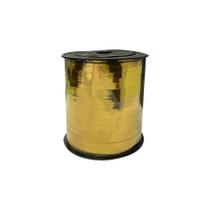 Fitilho Decorativo Metalizado 200m - Dourado - 01 Unidade - Artlille