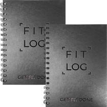 Fitness Log Book & Workout Planner - Projetado por Experts Gym Notebook, Workout Tracker, Exercise Journal for Men Women