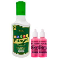 Fitogel Gel de Arnica + 2 Loção Hidratante Delima