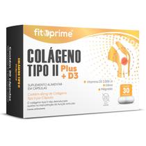 Fitoprime Colágeno Tipo 2 40mg Vitamina D3, Cálcio e Magnésio 30 Cápsulas