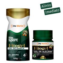 FitoSport Gel de Arnica Fitogel 21 Ervas + Gel Massageador de Alecrim Fitogel + Mini Massageador Portátil FitoSport Gel de Arnica Fitogel 21 Ervas + Gel Massageador de Alecrim Fitogel + Mini Massageador Portátil