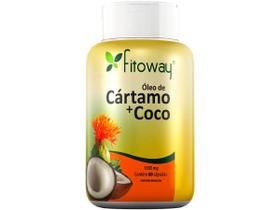 Fitoway Oleo De Cartamo + Coco - 60 CÁPsulas