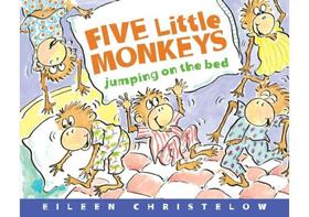 Five little monkeys jumping on the bed - deluxe edition