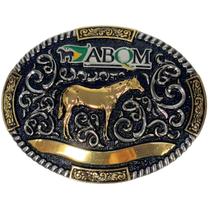 Fivela ABQM Cavalo Quarto De Milha Country Rodeio Original