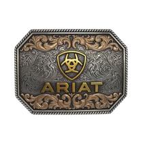 Fivela Ariat Prata Detalhe Broze Tamanho:UnicoCor:prata Fivela Ariat Prata Detalhe Broze Tamanho:UnicoCor:prata