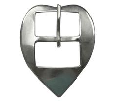 Fivela Coração Inox SV0031
