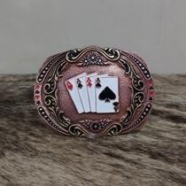 Fivela Country Baralho Bronze Western Rodeio Cowboy Barretos Fivela Country Baralho Bronze Western Rodeio Cowboy Barretos