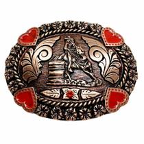 Fivela Country Feminina Prova 3 Tambor