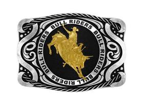 Fivela Country Masculina Touro Bull Riders Tam. EG - 12286FJ - SUMETAL