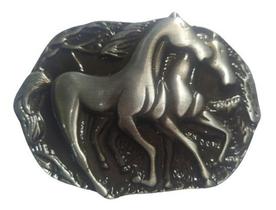Fivela Country Para Cinto Cowboy Cavalo Dourada Ou Prata