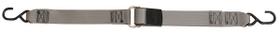 Fivela de barco Kwik-Lok Gunwale Tie-Down 2 cm x 3 m preta