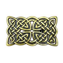 Fivela de cinto Celtic Knot Vintage Western Style Alloy 76g