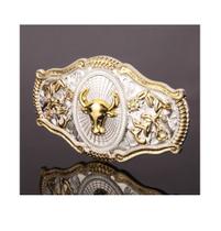 Fivela de Cinto Country Clássica Cabeça de Boi Vaquejada Rodeio Cavalgada