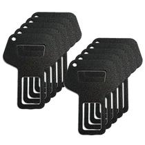 Fivela de cinto de segurança anti alarme apito cancela som Kit - 10 unidades