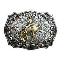 Fivela de cinto Rodeos Cowboy Rider Vintage Western Style Alloy Fivela de cinto Rodeos Cowboy Rider Vintage Western Style Alloy