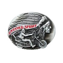 Fivela de cinto Untamed Spirit Motorcycle Rider Indian Chief Fivela de cinto Untamed Spirit Motorcycle Rider Indian Chief