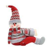 Fivela De Cortina De Natal Papai Noel E Boneco De Neve Decoração De Janela Para O Lar Fivela De Cortina De Natal Papai Noel E Boneco De Neve Decoração De Janela Para O Lar