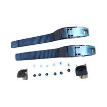 Fivela De Fixação Para Patins Com Parafusos E Porcas De Substituição Para Patins Inline, 2 Conjuntos