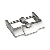 Fivela De Relógio De Aço Inoxidável De 18mm Para Relógios Omega Swatch, Metal Prata E Preto