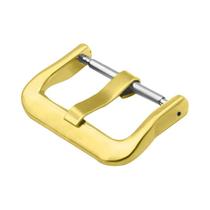 Fivela De Relógio Em Aço Inoxidável Prata, Preto E Dourado 19mm 21mm Com Fecho De Pino Para