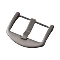 Fivela De Titânio Dourada 20 22 24MM Acessórios De Pulseira De Relógio Em Couro Genuíno E Borracha