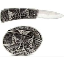 Fivela Knife Defesa Cruz de Malta